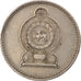 Coin, Sri Lanka, 50 Cents, 1972, VF(30-35), Copper-nickel, KM:135.1