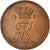 Monnaie, Danemark, Frederik IX, 5 Öre, 1969, Copenhagen, TB+, Bronze, KM:848.1