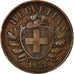 Coin, Switzerland, 2 Rappen, 1932, Bern, VF(30-35), Bronze, KM:4.2a