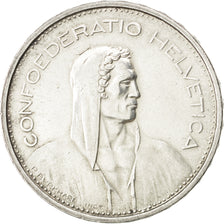SWITZERLAND, 5 Francs, 1966, Bern, KM #40, AU(55-58), Silver, 31.45, 14.95