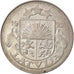 Coin, Latvia, 50 Santimu, 1922, VF(30-35), Nickel, KM:6
