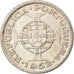 Moeda, Moçambique, 10 Escudos, 1952, EF(40-45), Prata, KM:79