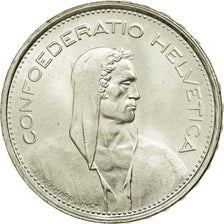 Coin, Switzerland, 5 Francs, 1967, Bern, AU(55-58), Silver, KM:40