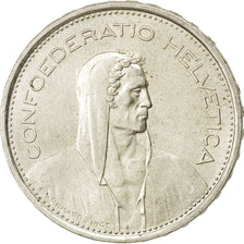 SWITZERLAND, 5 Francs, 1967, Bern, KM #40, AU(50-53), Silver, 31.45, 15.01