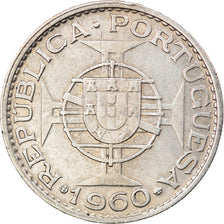 Coin, Mozambique, 20 Escudos, 1960, EF(40-45), Silver, KM:80