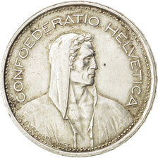 SWITZERLAND, 5 Francs, 1967, Bern, KM #40, EF(40-45), Silver, 31.45, 15.04