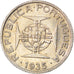 Coin, Mozambique, 2-1/2 Escudos, 1935, EF(40-45), Silver, KM:61