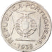 Coin, Mozambique, 2-1/2 Escudos, 1938, EF(40-45), Silver, KM:68
