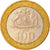 Moneda, Chile, 100 Pesos, 2009, Santiago, BC+, Bimetálico, KM:236