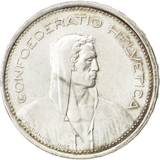 SWITZERLAND, 5 Francs, 1969, Bern, KM #40, AU(55-58), Silver, 31.45, 14.94