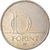 Munten, Hongarije, 10 Forint, 1995, Budapest, FR+, Copper-nickel, KM:695