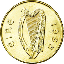 Coin, IRELAND REPUBLIC, 20 Pence, 1995, AU(55-58), Nickel-Bronze, KM:25