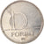 Munten, Hongarije, 10 Forint, 2001, Budapest, FR+, Copper-nickel, KM:695