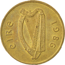 Irlande, République, 20 Pence 1986, KM 25