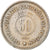 Coin, Jordan, Hussein, 50 Fils, 1/2 Dirham, 1964, VF(20-25), Copper-nickel