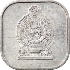Moneta, Sri Lanka, 5 Cents, 1978, MB+, Alluminio, KM:139a