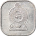Moneta, Sri Lanka, 5 Cents, 1978, MB+, Alluminio, KM:139a