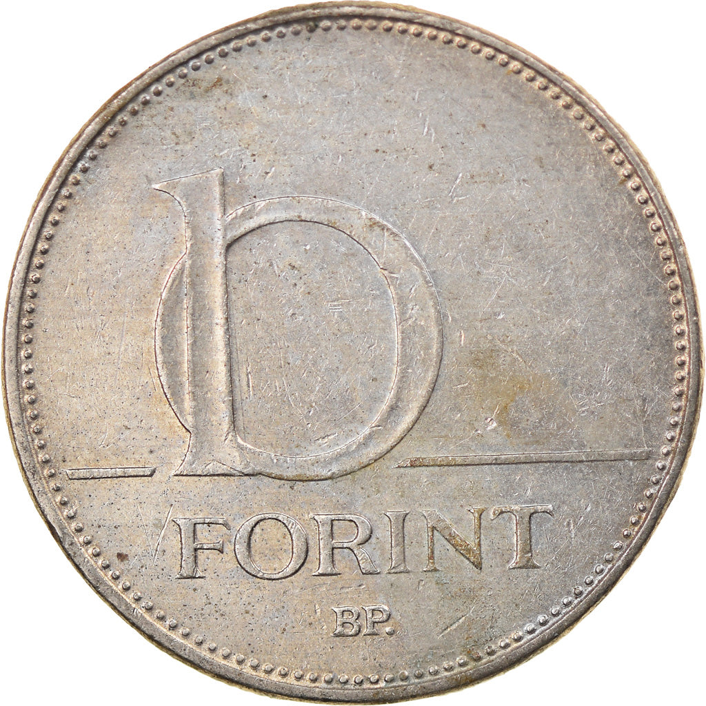 Munten, Hongarije, 10 Forint, 1994, Budapest, FR, Copper-nickel, KM:695