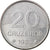 Monnaie, Brésil, 20 Cruzeiros, 1983, TB+, Stainless Steel, KM:593.1