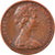 Moeda, Austrália, Elizabeth II, Cent, 1980, Melbourne, VF(30-35), Bronze, KM:62