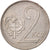 Moneda, Checoslovaquia, 2 Koruny, 1984, BC+, Cobre - níquel, KM:75