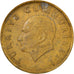 Moneta, Turcja, 500 Lira, 1989, VF(20-25), Aluminium-Brąz, KM:989
