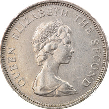 Coin, Jersey, Elizabeth II, 10 Pence, 1981, EF(40-45), Copper-nickel, KM:49