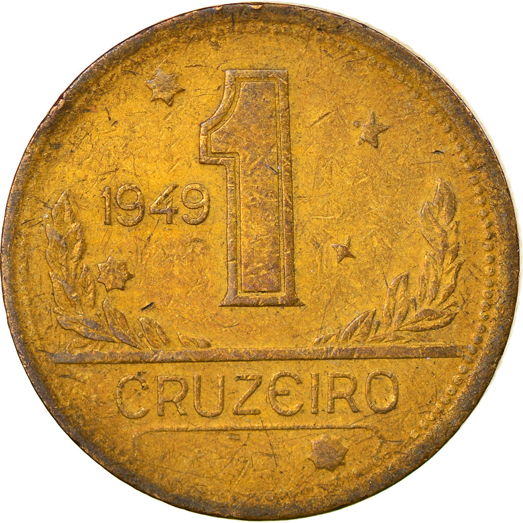 Monnaie, Brésil, Cruzeiro, 1949, TB, Aluminum-Bronze, KM:558