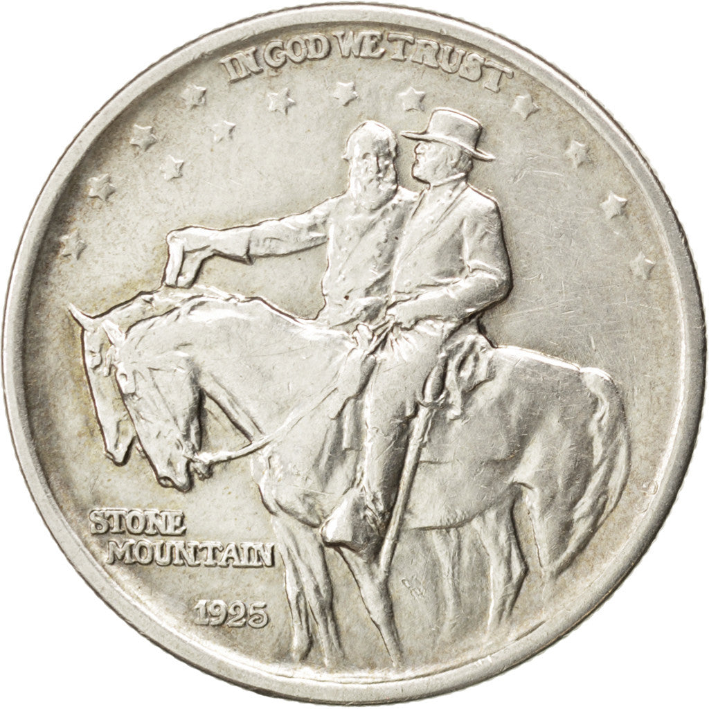 UNITED STATES, Half Dollar, 1925, U.S. Mint, KM #157, MS(60-62), Silver, 30.6,..