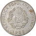 Moeda, Roménia, Leu, 1963, VF(30-35), Aço Revestido a Níquel, KM:90