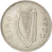 IRELAND REPUBLIC, Punt, Pound, 1990, KM #27, AU(50-53), Copper-Nickel, 31.1,...