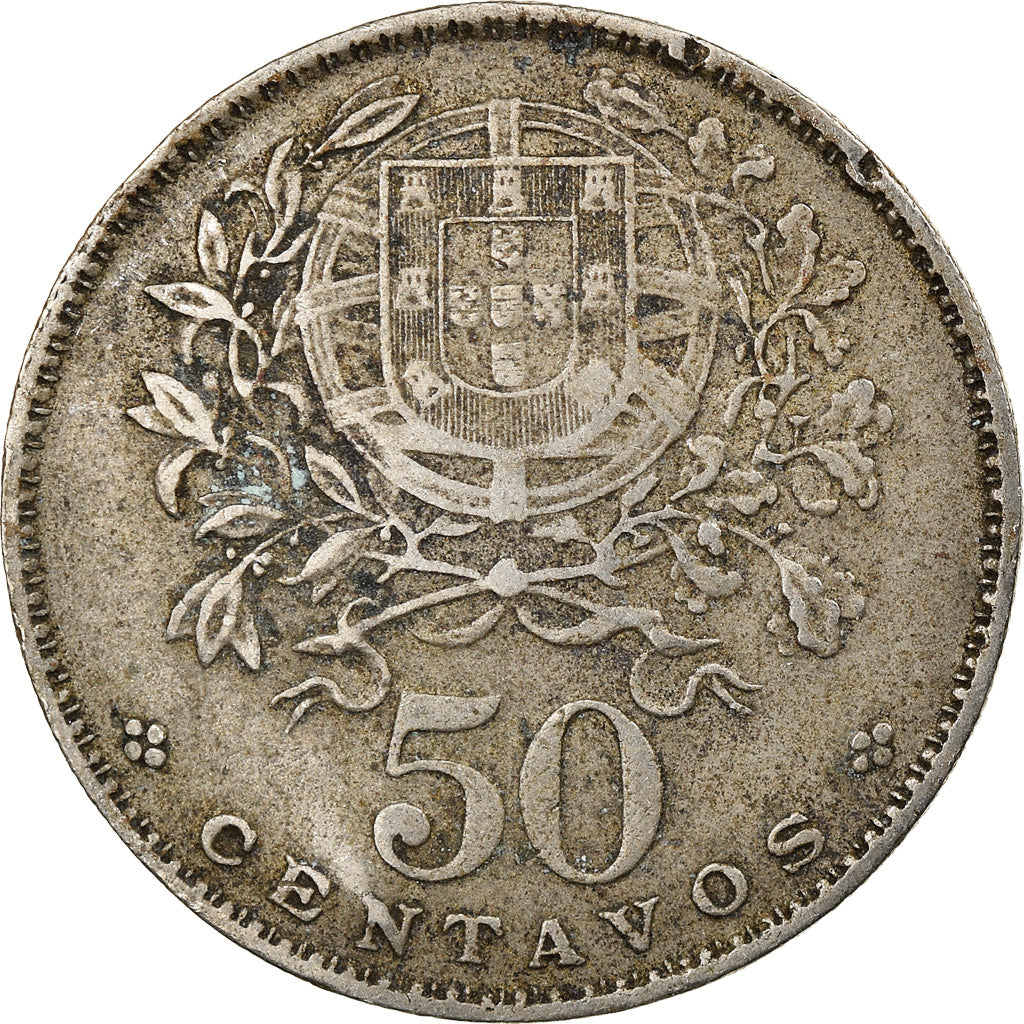 Coin, Portugal, 50 Centavos, 1961, VF(30-35), Copper-nickel, KM:577