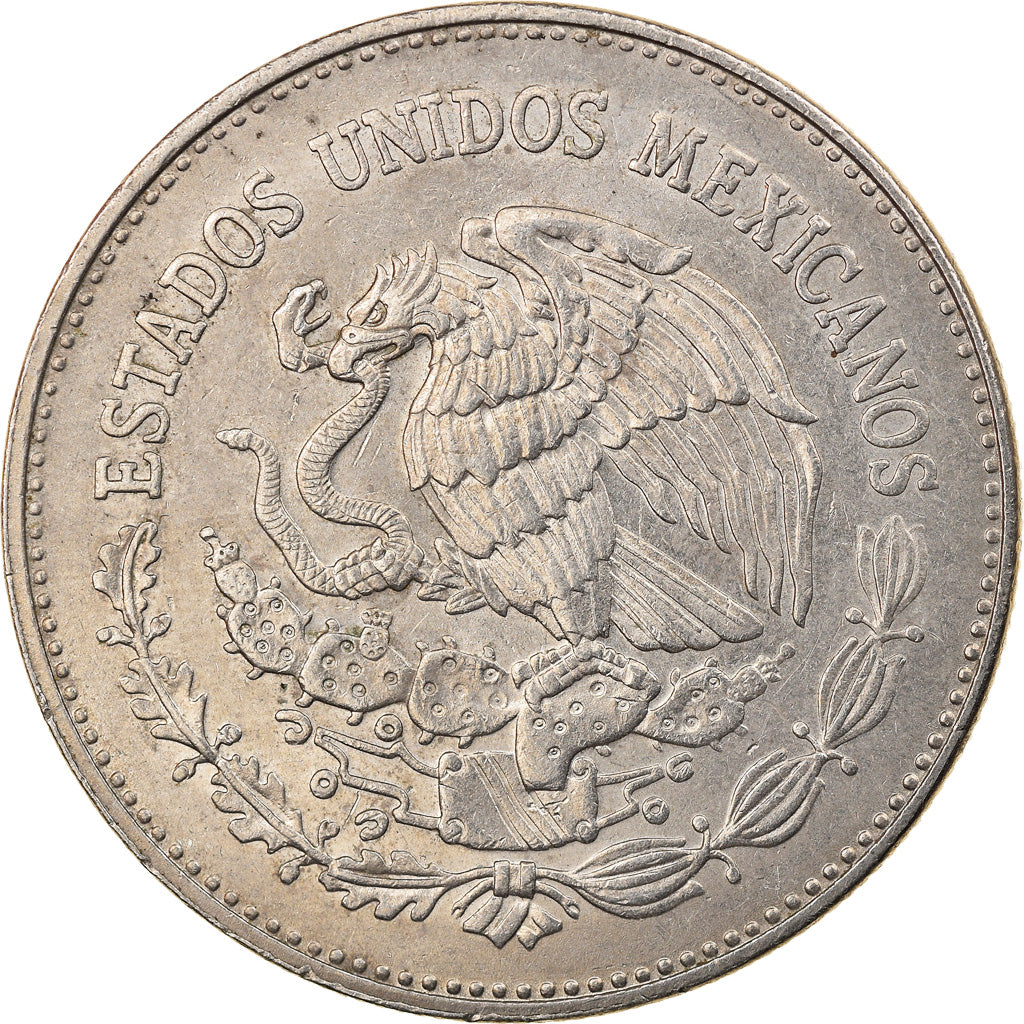 Coin, Mexico, 50 Pesos, 1982, Mexico City, VF(30-35), Copper-nickel, KM:490