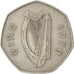 IRELAND REPUBLIC, 50 Pence, 1970, KM #24, EF(40-45), Copper-Nickel, 30, 13.48