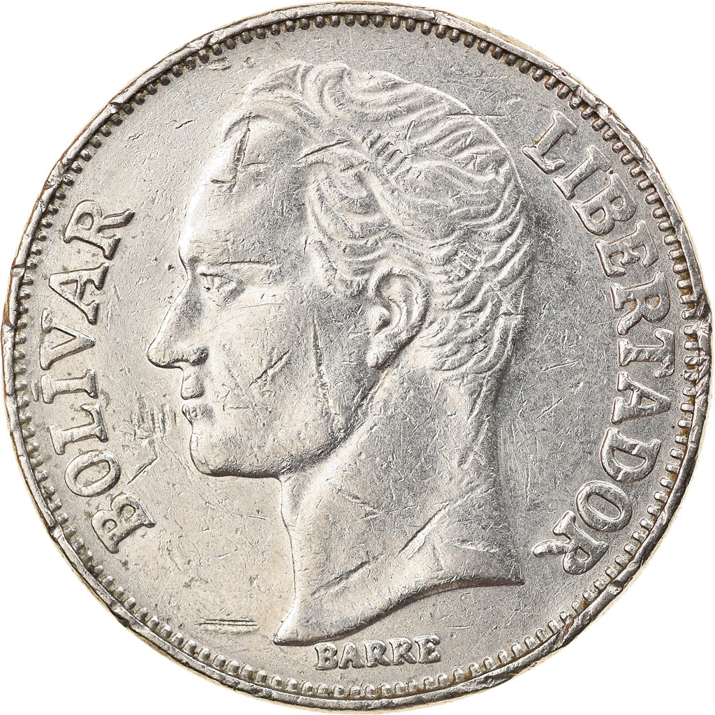 Moeda, Venezuela, 2 Bolivares, 1986, EF(40-45), Níquel, KM:43