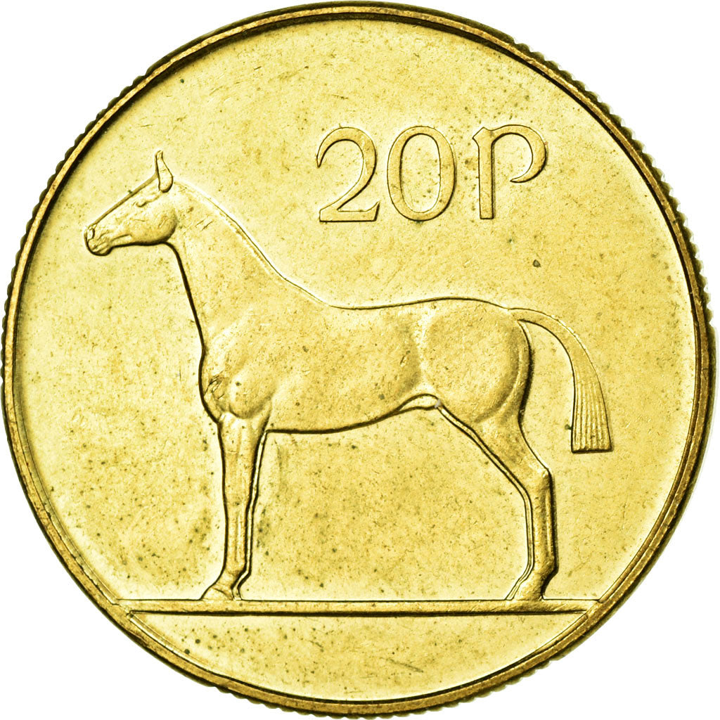 Monnaie, IRELAND REPUBLIC, 20 Pence, 1995, SUP, Nickel-Bronze, KM:25