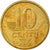 Moneta, Litwa, 10 Centu, 2008, VF(30-35), Mosiądz niklowy, KM:106