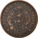 Moneta, Argentina, 2 Centavos, 1885, VF(30-35), Bronze, KM:33
