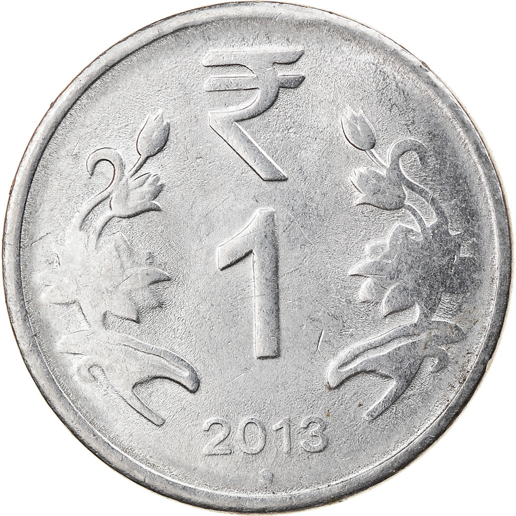 Münze, INDIA-REPUBLIC, Rupee, 2013, SS, Copper-nickel