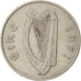 IRELAND REPUBLIC, 10 Pence, 1971, KM #23, AU(50-53), Copper-Nickel, 28.5, 11.38