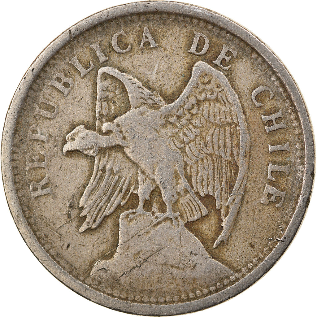 Monnaie, Chile, 20 Centavos, 1925, Santiago, TB+, Copper-nickel, KM:167.1