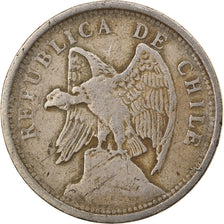 Monnaie, Chile, 20 Centavos, 1925, Santiago, TB+, Copper-nickel, KM:167.1