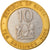 Moneta, Kenya, 10 Shillings, 2005, British Royal Mint, MB+, Bi-metallico