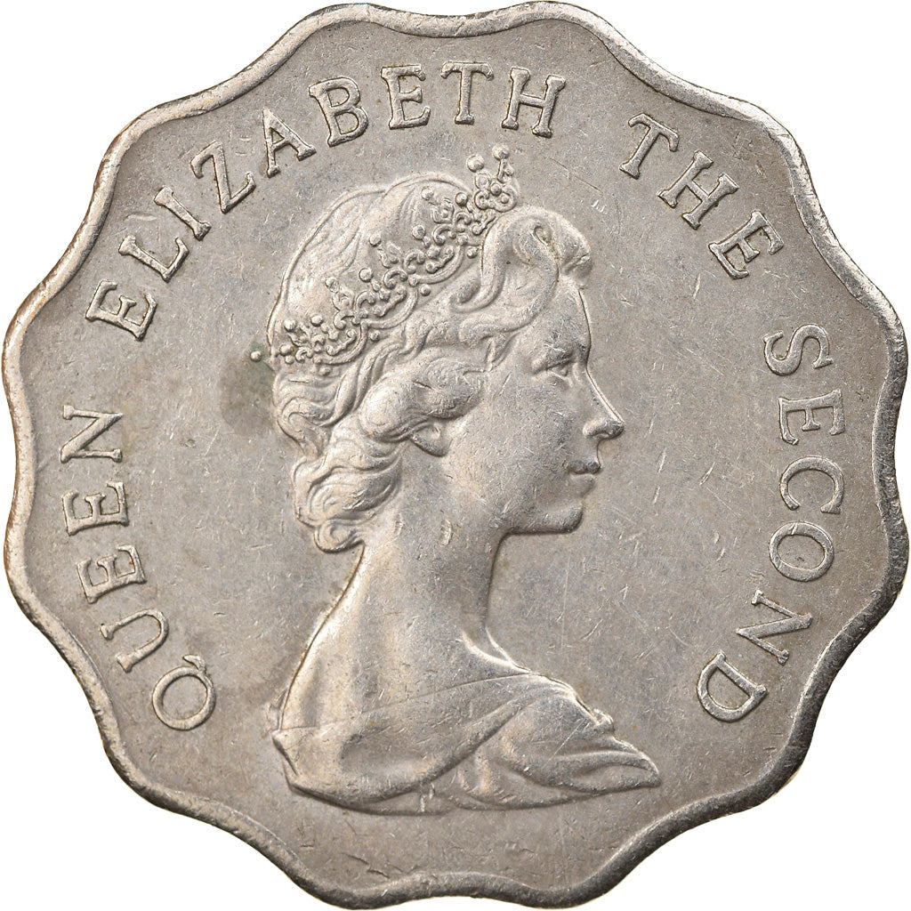 Moneta, Hong Kong, Elizabeth II, 2 Dollars, 1978, MB+, Rame-nichel, KM:37