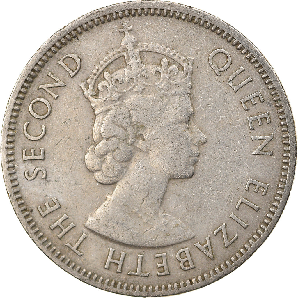Coin, Belize, 25 Cents, 1974, Franklin Mint, VF(30-35), Copper-nickel, KM:36