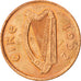 Coin, IRELAND REPUBLIC, 2 Pence, 1992, MS(60-62), Copper Plated Steel, KM:21a