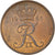Monnaie, Danemark, Frederik IX, 5 Öre, 1968, Copenhagen, TB+, Bronze, KM:848.1