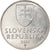 Monnaie, Slovaquie, 2 Koruna, 2001, TB+, Nickel plated steel, KM:13
