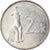 Moneta, Słowacja, 2 Koruna, 2001, VF(30-35), Nickel platerowany stalą, KM:13