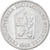 Coin, Czechoslovakia, 10 Haleru, 1962, VF(30-35), Aluminum, KM:49.1